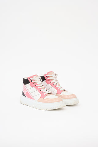 Dior Leather & Nylon D-Player Sneaker