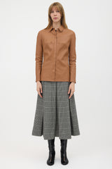 Dior Leather Shirt
