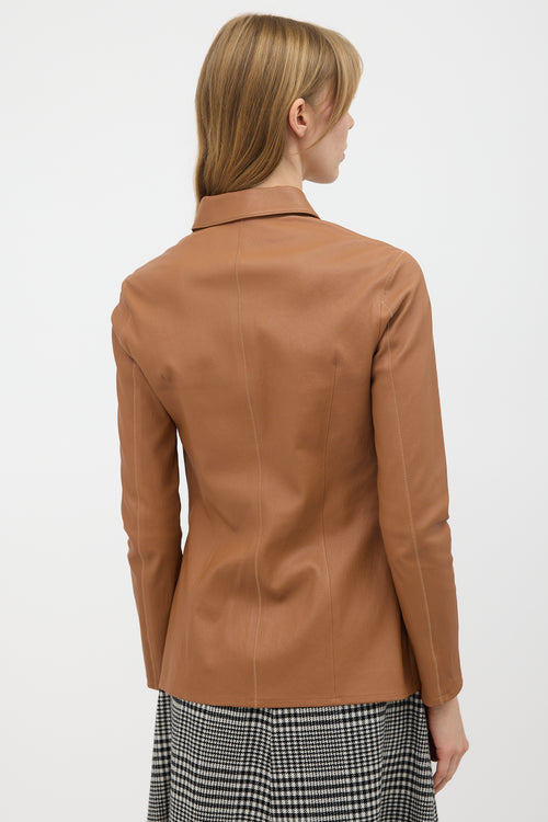 Dior Leather Shirt