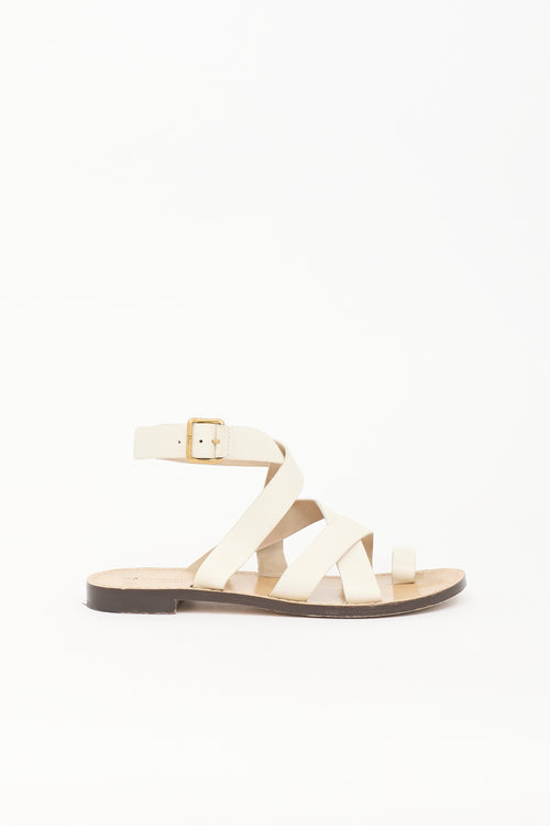 Dior Leather Sun Sandal