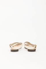 Dior Leather Sun Sandal