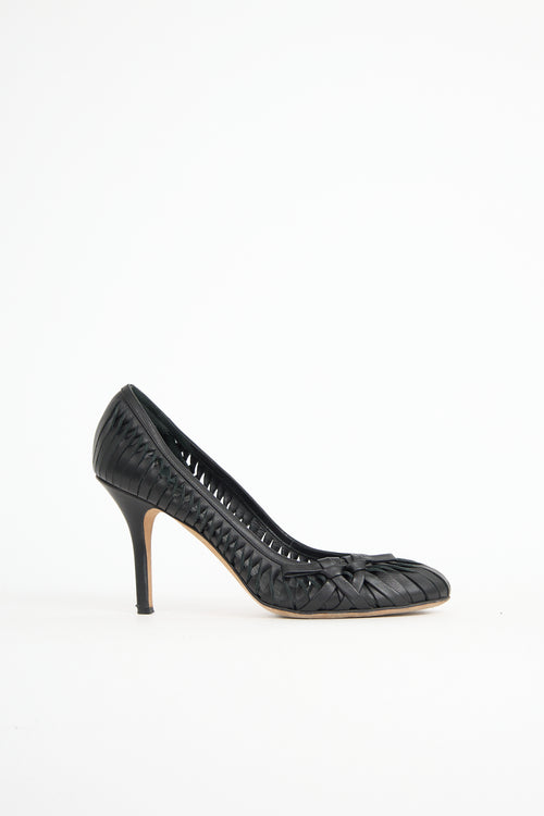 Dior Leather Twisted Pump