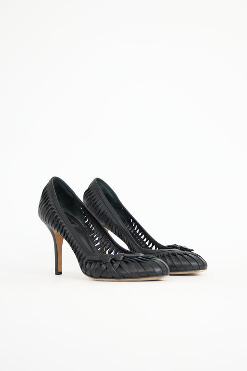 Dior Leather Twisted Pump