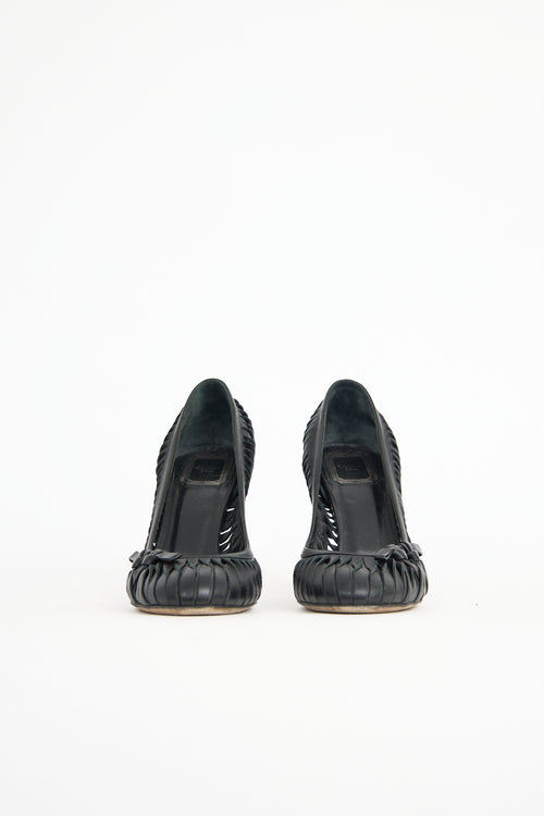 Dior Leather Twisted Pump