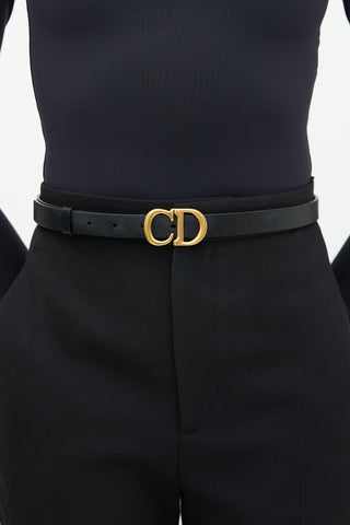 Dior Leather CD Belt