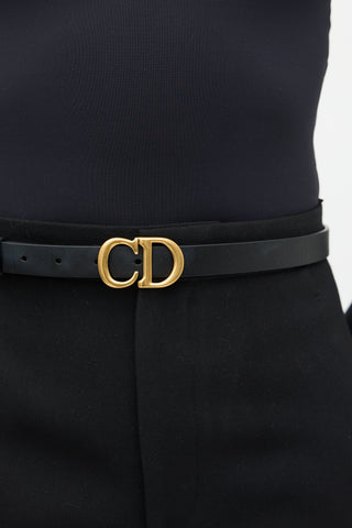 Dior Leather CD Belt