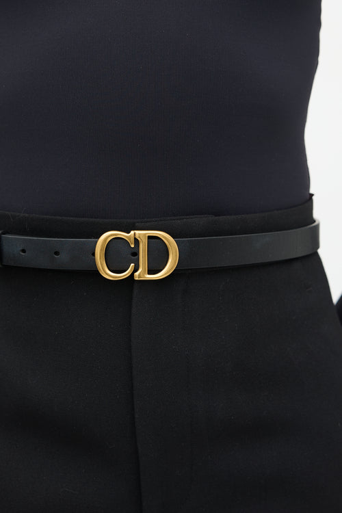 Dior Leather CD Belt