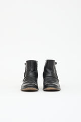 Dior Leather Cannage Ankle Boot