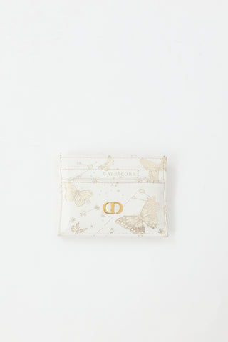Dior Leather Capricorn Card Holder
