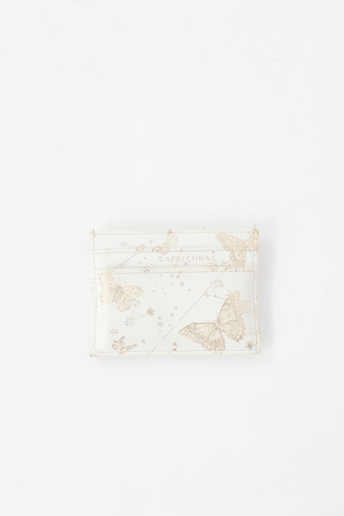 Dior Leather Capricorn Card Holder