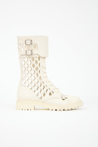 Dior Leather D-Trap Boot