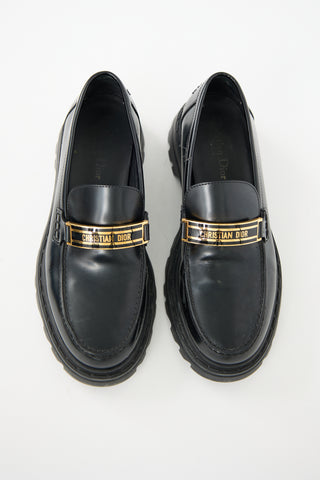 Dior Leather Dior Code Loafer