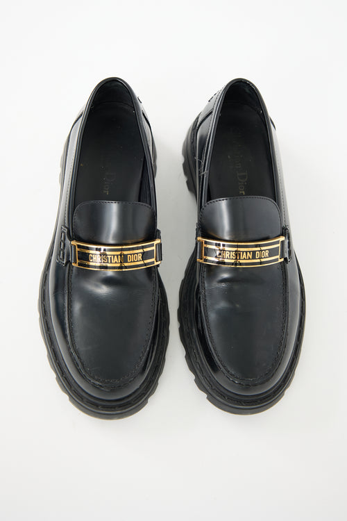 Dior Leather Dior Code Loafer