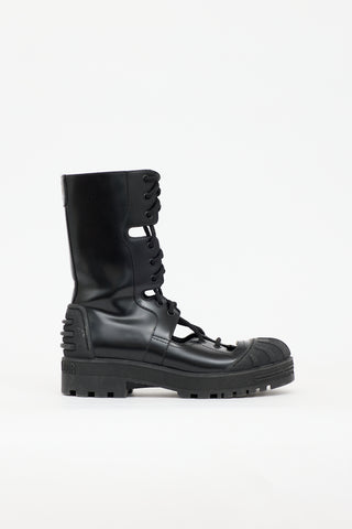 Dior Leather Dioriron Boot