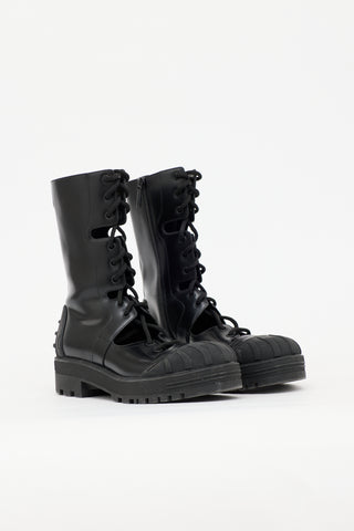 Dior Leather Dioriron Boot