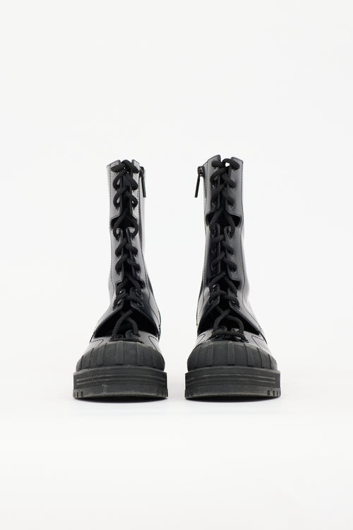 Dior Leather Dioriron Boot