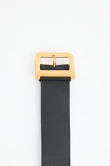 Dior Leather Diorquake Wide Belt