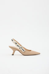 Dior Leather J'Adior Slingback Pump