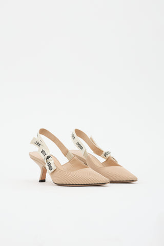 Dior Leather J'Adior Slingback Pump