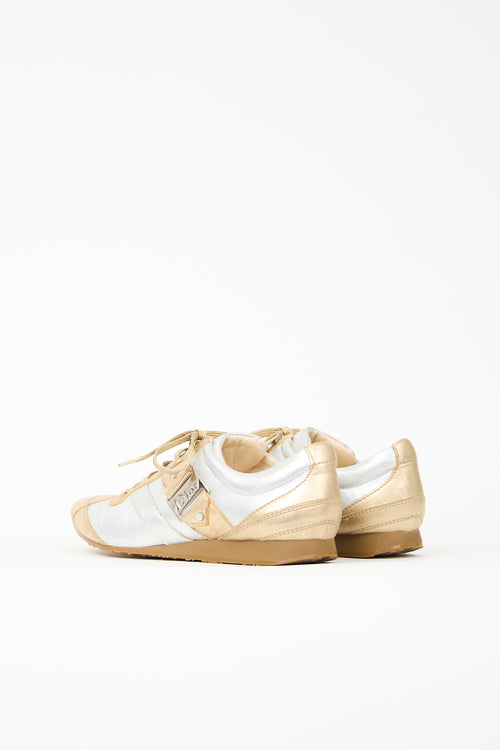 Dior Leather Logo Sneaker
