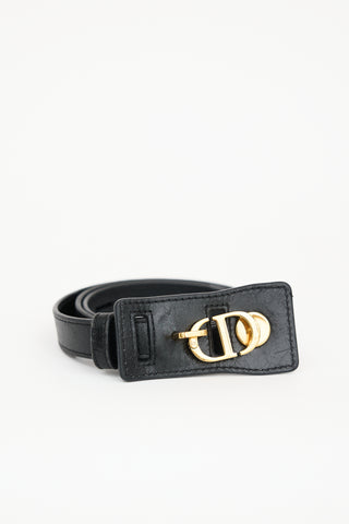 Dior Leather Montaigne Belt