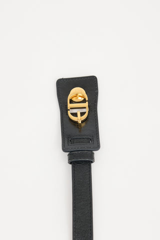 Dior Leather Montaigne Belt