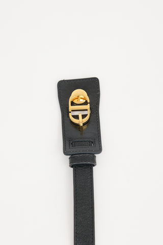 Dior Leather Montaigne Belt