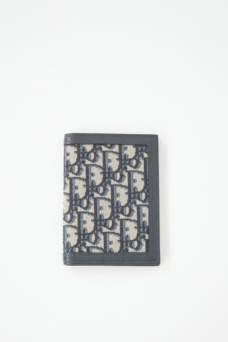 Dior Leather Oblique Passport Holder