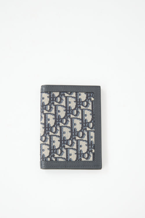 Dior Leather Oblique Passport Holder