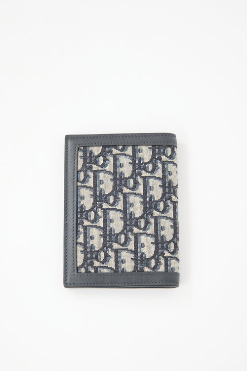 Dior Leather Oblique Passport Holder