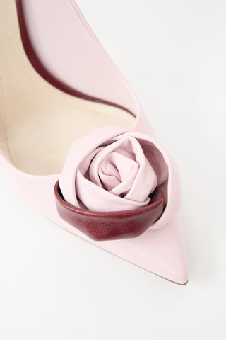 Dior Leather Rose Pump