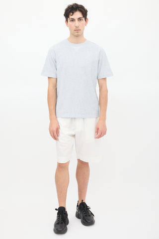 Dior Light Blue Terry Oblique T-Shirt