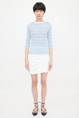 Dior Linen & Cashmere Striped Sweater