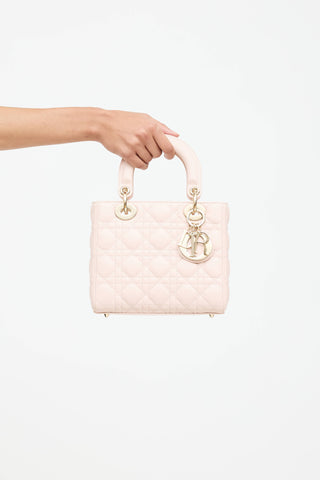 Dior 2021 Lady Dior Small Leather Bag