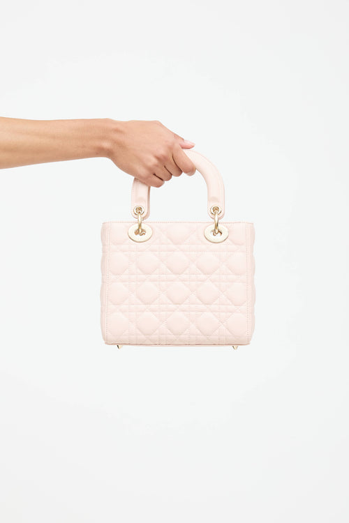 Dior 2021 Lady Dior Small Leather Bag