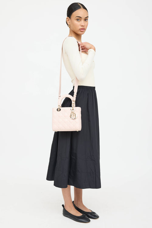 Dior 2021 Lady Dior Small Leather Bag