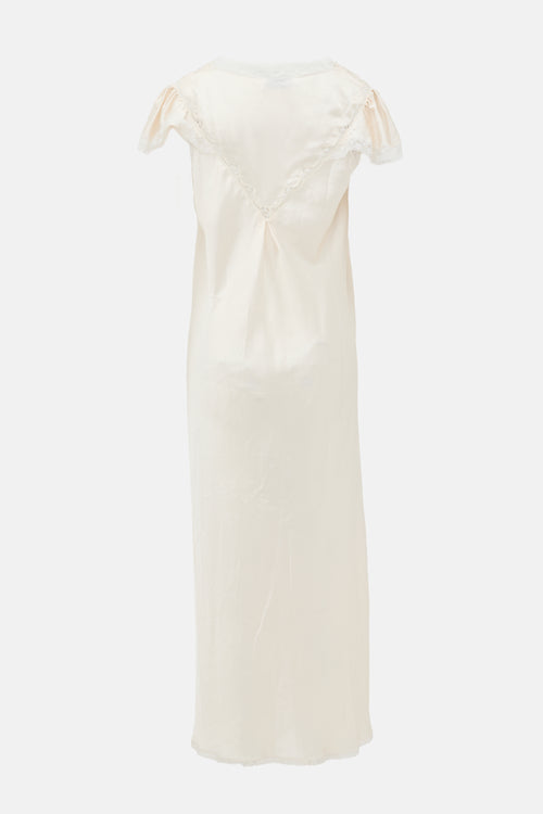 Dior Lingerie Vintage Satin Dress