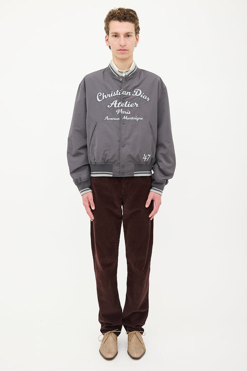 Dior Logo Bomber Jacket