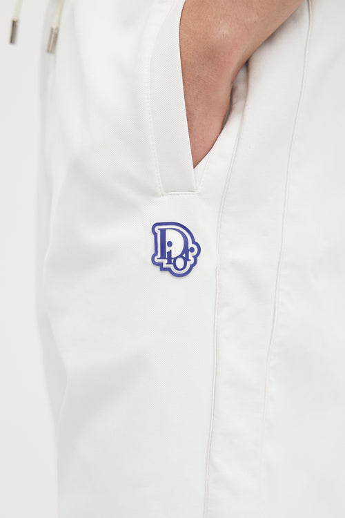 Dior Logo Patch Shorts