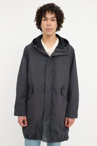 Dior X Shawn Stüssy Fall 2020 Logo Parka