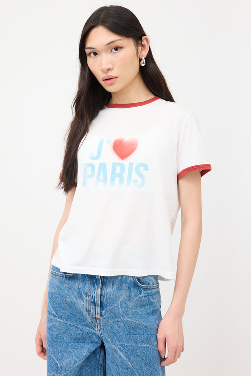Dior Love Paris Ringer T-Shirt