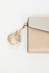 Dior Metallic Leather Rencontre Wallet