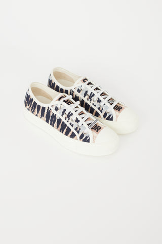 Dior Multicolour Canvas Walk'n'Dior Sneaker