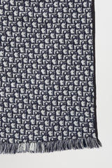 Dior Wool Oblique University Reversible Scarf