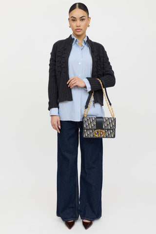 Dior Oblique 30 Montaigne Chain Bag