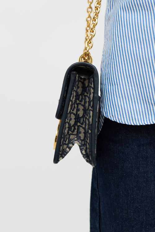 Dior Oblique 30 Montaigne Chain Bag