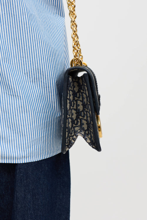 Dior Oblique 30 Montaigne Chain Bag