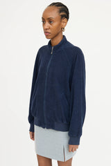 Dior Sports Terrycloth Zip Jacket