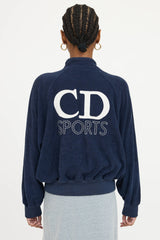 Dior Sports Terrycloth Zip Jacket