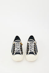 Dior Navy Walk'N'Dior Canvas Sneaker